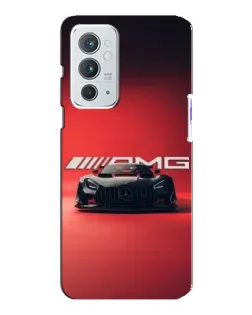 Чохол для OnePlus 9RT з картинкою «Mercedes AMG — червона лінія»