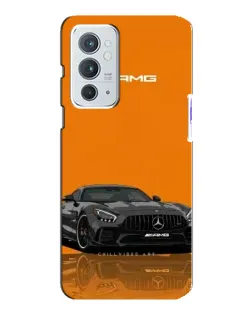 Чохол для OnePlus 9RT з картинкою «Помаранчевий Mercedes AMG»