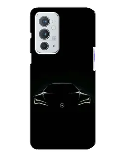 Чехол для OnePlus 9RT с картинкой «Mercedes — силуэт авто» Чехол для OnePlus 9RT с картинкой «Mercedes — силуэт авто»