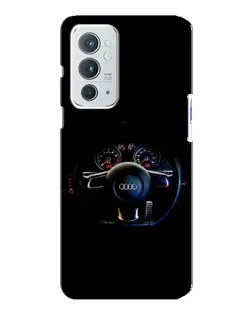 Чохол для OnePlus 9RT з картинкою «Салон Audi — кермо»