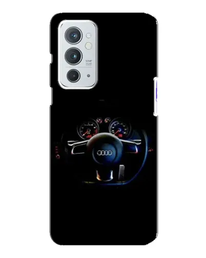 Чохол для OnePlus 9RT з картинкою «Салон Audi — кермо»