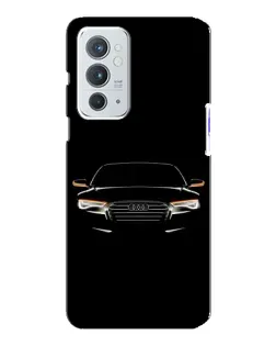 Чохол для OnePlus 9RT з картинкою «Audi — нічний контур»