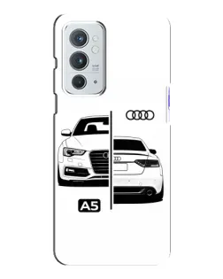 Чохол для OnePlus 9RT з картинкою «Audi — контрастний дизайн»