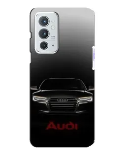 Чохол для OnePlus 9RT з картинкою «Audi — градієнтний контур»