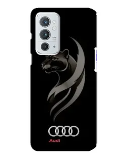 Чохол для OnePlus 9RT з картинкою «Графіка — пантера та Audi»