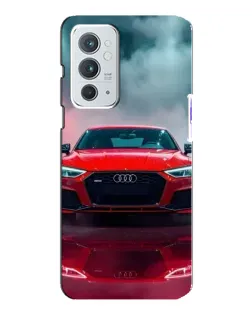 Чохол для OnePlus 9RT з картинкою «Audi RS — червоний стиль»
