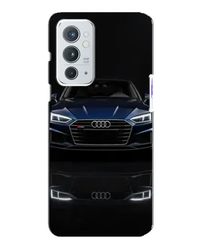 Чохол для OnePlus 9RT з картинкою «Audi — нічне відображення»