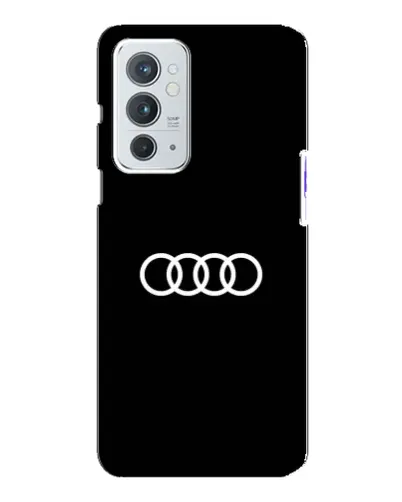 Чохол для OnePlus 9RT з картинкою «Audi White Logo»