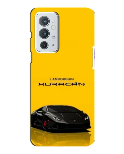 Чохол для OnePlus 9RT з картинкою «Lamborghini Huracan чорний»