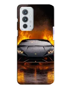 Чохол для OnePlus 9RT з картинкою «Lamborghini у вогні» Чохол для OnePlus 9RT з картинкою «Lamborghini у вогні»