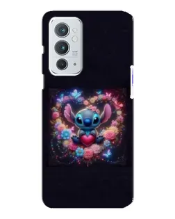 Чехол для OnePlus 9RT с картинкой «Stitch в цветах» Чехол для OnePlus 9RT с картинкой «Stitch в цветах»