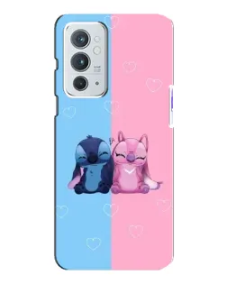 Чехол для OnePlus 9RT с картинкой «Stitch и Angel Love» Чехол для OnePlus 9RT с картинкой «Stitch и Angel Love»