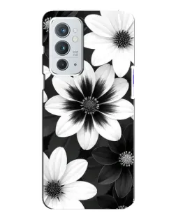 Чехол для OnePlus 9RT с картинкой «Монохромные астры»