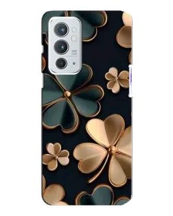 Чехол для OnePlus 9RT с картинкой «Клевер в золоте»