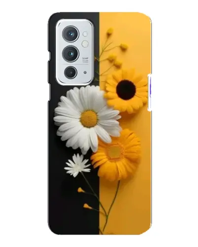 Чехол для OnePlus 9RT с картинкой «Подсолнух и ромашка»