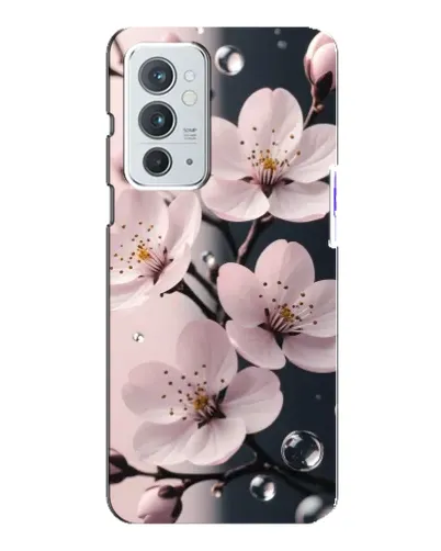 Чехол для OnePlus 9RT с картинкой «Нежная сакура и капли» Чехол для OnePlus 9RT с картинкой «Нежная сакура и капли»