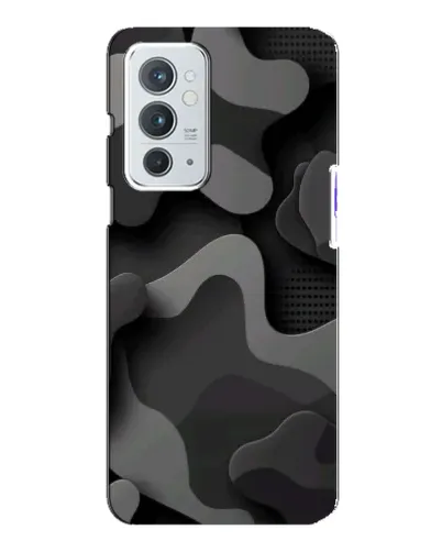 Чохол для OnePlus 9RT з картинкою «Темний абстрактний камуфляж»