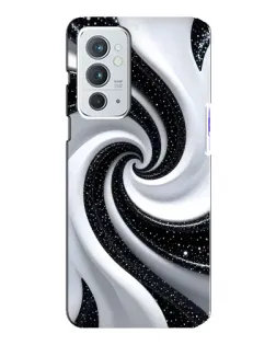 Чохол для OnePlus 9RT з картинкою «Чорно-біла спіраль» Чохол для OnePlus 9RT з картинкою «Чорно-біла спіраль»