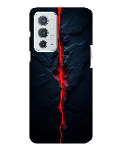 Чохол для OnePlus 9RT з картинкою «Червона лавова тріщина»