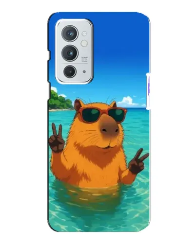 Чехол для OnePlus 9RT с картинкой «Морская капибара»