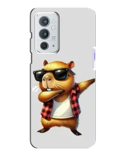 Чехол для OnePlus 9RT с картинкой «Капибара рэпер даб»
