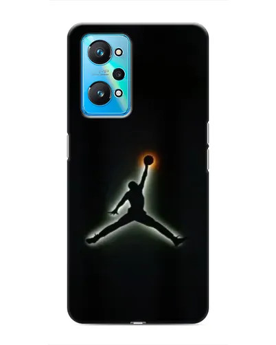 Чехол для Realme GT Neo 2 с картинкой «Jordan Gradient Logo»