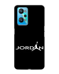 Чехол для Realme GT Neo 2 с картинкой «Jordan White Logo»