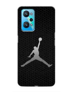 Чехол для Realme GT Neo 2 с картинкой «Jordan Dark Carbon»
