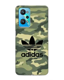Чехол для Realme GT Neo 2 с картинкой «Милитари стиль Adidas»