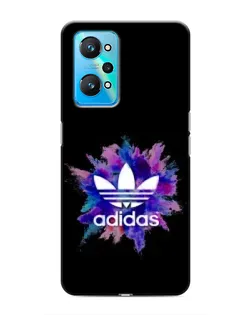 Чехол для Realme GT Neo 2 с картинкой «Взрыв красок Adidas»