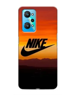 Чехол для Realme GT Neo 2 с картинкой «Nike — вечерний горизонт»