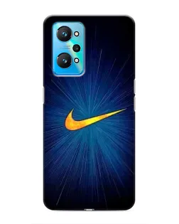 Чохол для Realme GT Neo 2 з картинкою «Синій пульс Nike»