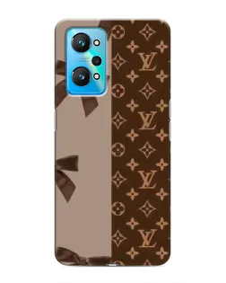 Чехол для Realme GT Neo 2 с картинкой «Louis Vuitton — банты»