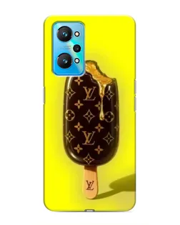 Чехол для Realme GT Neo 2 с картинкой «Мороженое от LV»