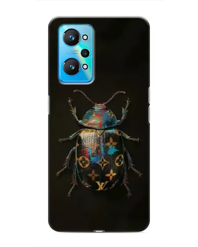 Чехол для Realme GT Neo 2 с картинкой «LV — мраморный принт»
