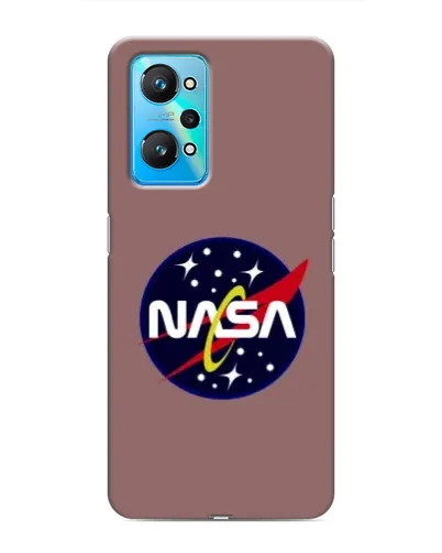 Чехол для Realme GT Neo 2 с картинкой «NASA — ретро космос»