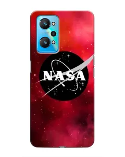 Чохол для Realme GT Neo 2 з картинкою «NASA — червона туманність»