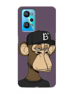 Чехол для Realme GT Neo 2 с картинкой «Bored Ape в кепке»