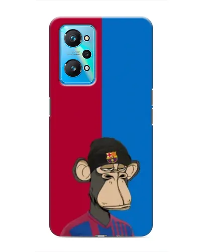 Чехол для Realme GT Neo 2 с картинкой «Bored Ape — фанат Барсы» Чехол для Realme GT Neo 2 с картинкой «Bored Ape — фанат Барсы»