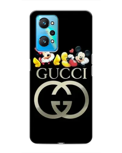 Чехол для Realme GT Neo 2 с картинкой «Gucci — герои Disney»