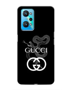Чехол для Realme GT Neo 2 с картинкой «Gucci — серебряная змея»