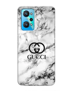 Чехол для Realme GT Neo 2 с картинкой «Gucci — мраморный шик»