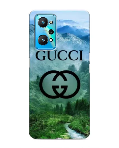 Чехол для Realme GT Neo 2 с картинкой «Gucci — горный пейзаж»
