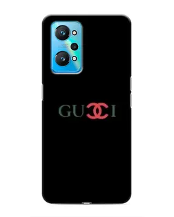 Чехол для Realme GT Neo 2 с картинкой «Gucci — красный градиент»