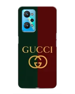 Чохол для Realme GT Neo 2 з картинкою «Gucci — темно-зелений градієнт»