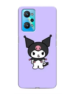 Чехол для Realme GT Neo 2 с картинкой «Kuromi — нежный фиолетовый»