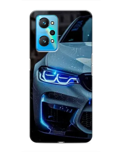 Чехол для Realme GT Neo 2 с картинкой «Взгляд BMW с синими фарами» Чехол для Realme GT Neo 2 с картинкой «Взгляд BMW с синими фарами»