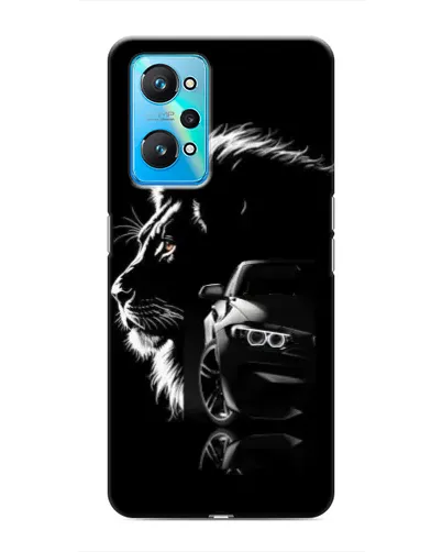 Чехол для Realme GT Neo 2 с картинкой «BMW и лев» Чехол для Realme GT Neo 2 с картинкой «BMW и лев»