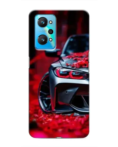 Чехол для Realme GT Neo 2 с картинкой «Спортивная BMW и цветы» Чехол для Realme GT Neo 2 с картинкой «Спортивная BMW и цветы»