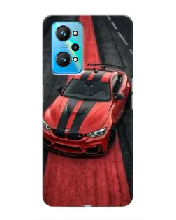 Чехол для Realme GT Neo 2 с картинкой «BMW на красной дорожке»